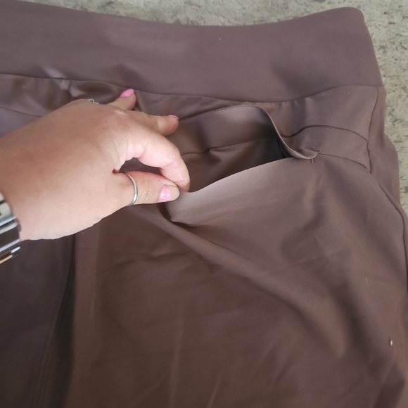 Athleta Womens Brown Soho Skort In Mineral Brown 14 - Picture 5 of 10